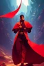 Placeholder: Dante Alighieri walking through Limbo, in the Style of Artgerm and Charlie Bowater and Atey Ghailan and Mike Mignola, vibrant colors and hard shadows and strong rim light, Comic Cover Art, epic scene, plain background, trending on artstation