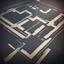 Placeholder: road stylized square block