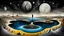 Placeholder: paIinta deep, dark nightmare, inner world and dynamics of the uncontrolled mind ans soul, chaotic, lonely little island sits in the cold deep Sahara, a surreal cracked, painted weird land. The Whimsical style of Chagall meets the dark visions of Minjae Lee and the thick, impasto textures of Anton Semenov lonely, sad lives and absurd beauty. The broken, weird inhabitants of this bizarre landscape, rendered in deep colors, dark dunes, shattered life. . The thick layers of impasto paint, surreal
