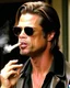 Placeholder: Brad Pitt smoking