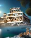 Placeholder: Acropolis of Athens , 8k resolution holographic astral cosmic illustration mixed media by Pablo Amaringo . midjourney style, 8k, photorealistic, cinematic lighting, dramatic, atmosphereric,