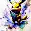 Placeholder: Pokémon Pikachu, watercolor illustration by <agnes cecile> <Yoji Shinkawa>, intricate detail,