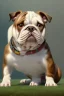 Placeholder: baby bulldog, natural environment, photojournalism, hyper detailed, hyper realism, pixar character, sweet and gentle, friendly