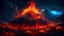 Placeholder: Magical volcano, Flying Petals, Sparks, Lightning,, Portrait Photography, Fantasy Background, Intricate Patterns, Ultra Detailed, Luminous, Radiance, Ultra Realism, Complex Details, Intricate Details, 16k, HDR, High Quality, Trending On Artstation, Sharp Focus, Studio Photo, Intricate Details, Highly Detailed, hearts. colorful