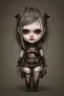 Placeholder: hell end solitary cute darkness sad body steampunk girl