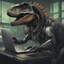 Placeholder: dinosaur cyber