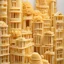 Placeholder: Buildings made entirely out of pasta