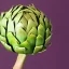 Placeholder: A photo of a artichoke-infused robot