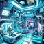 Placeholder: cyberpunk retro futuristic for comics