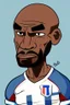 Placeholder: Brian Mbeumo French football player r cartoon 2d