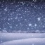 Placeholder: winter landscape, crystal, stars