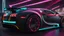 Placeholder: Bugatti Ultra Sport Veyron Mansory Cyberpunk 2077 neon Style, Super Detailed, desktop wallpaper, 4K rear view, center