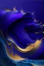 Placeholder: ocean waves blue purple gold