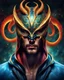 Placeholder: Full body ultra realistic photo portrait of superhero man with stylized dragon mask over his eyes and forehead cosmic energy, colorful, painting burst, beautiful symmetrical face, nonchalant kind look, realistic round eyes, tone mapped, intricate, elegant, highly detailed, digital painting, artstation, concept art, smooth, sharp focus, illustration, dreamy magical atmosphere, full body