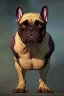 Placeholder: alien french bulldog musculature hulk body HD strong french bulldog hulk marvels Warcraft