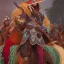 Placeholder: portrait,"Insanely detailed photograph of a gang of warriors", intricate chainmail charo, large colorful Sombrero,elegant cape, highly detailed D20, digital painting, artstation, concept art, smooth, sharp focus, illustration, art by artgerm and greg rutkowski and alphonse mucha, 8 k