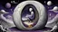 Placeholder: inner world ,a nonbinary human figure crouched in the middle of a multi-layered thick egg, the outer material of the egg is cracked, , weird whimsical landscape, dark purple, gray, black, white, brown. Whimsical style of Chagall , of Minjae Lee and Anton Semenov, lonely with absurd beauty. broken, weird bizarre absurd nightmare, neuron network background, surreal vibe