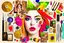Placeholder: make a creative collage of artistic stuff