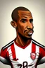 Placeholder: Talisca Brazilian football player cartoon 2d