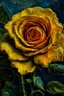 Placeholder: roos geschilderd als vincent van gogh