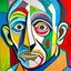 Placeholder: portret of pablo picasso selfportret cubism