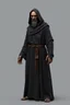 Placeholder: russian monk for a horror , silent hill style, 3d model, t-pose, full length