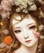 Placeholder: a masterpiece ultrarealistic ultradetailed face portrait of beautiful love, jewelry genius, witch girl on fruits street market baroque renaissance. medium shot, intricate, elegant, by stanley artgerm lau, wlop, alphonse mucha, rossdraws, andrei riabovitchev, yoshitaka amano. flower background my james jeand and takashi murakami