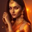 Placeholder: South Indian actress Ivana, by Mahmoud Sai, Cartographic, Circuitry, Golden Hour, Closeup-View, 16k, Lumen Global Illumination, Diffraction Grading