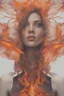 Placeholder: "A captivating digital art piece portraying a woman with burning edges, creating a surreal and mesmerizing visual experience, (captivating digital art portraying woman with burning edges:1.4), (surreal and mesmerizing visual experience:1.5), (captivating and fiery ambiance:1.3)