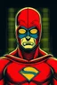 Placeholder: super hero without face mask, mind control