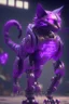 Placeholder: Purple cat flamingo robot fused ,Unreal Engine, cinematic lighting