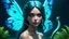 Placeholder: Aquatic Fairy female snake ,octane render, 8k, high detail, android, portrait, metallic