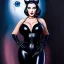 Placeholder: Ultra detailed fullbody Portrait in oil on canvas of beautiful busty fit Catwoman,wearing minimal skintight latex suit, extremely detailed digital painting, extremely detailed face,crystal clear Big Glowing eyes, mystical colors ,perfectly centered image, perfect composition, rim light, beautiful lighting, 8k, stunning scene, raytracing, anatomically correct, in the style of robert e howard and Ken Kelley and Ohrai Noriyoshi and Simon Bisley and tomzj1