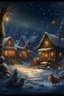 Placeholder: Cozy Christmas scene, magical, twinkle