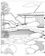 Placeholder: coloring pages: Zen garden design: A coloring image featuring a peaceful Zen garden scene, complete with raked patterns, stones, and bonsai trees. This image can help people immerse themselves in the art of coloring while finding solace in the tranquility of a Zen garden.