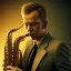 Placeholder: A portrait of a man playing saxophone, blade runner, kiefer sutherland, sebastian vettel, low key lighting, volumetric light, digital art, highly detailed, fine detail, intricate, ornate, complex, octane render, unreal engine, photorealistic