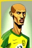 Placeholder: Fabinho Tavares Brazilian football player ,cartoon 2d