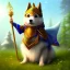 Placeholder: doge geomancer wizard