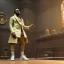 Placeholder: Full body, 3d render, Kanye west, 1800's men style, 1800's hair style, 1800's men clothes style, hyper realistic, octane render, unreal engine 5, 8k, palace background, uhd