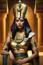 Placeholder: full body Cleopatra, pharaoh makeup, full body shot, written by Orcinus Orca, Ultra detail face in anceiant egipth palace