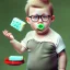 Placeholder: peter billingsley chubby kid with glasses, soap bar in mouth