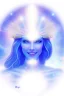 Placeholder: cosmic woman smile, admiral from the future, one fine whole face, crystalline skin, expressive blue eyes,rainbow, smiling lips, very nice smile, costume pleiadian, Beautiful tall woman pleiadian Galactic commander, ship, perfect datailed golden galactic suit, high rank, long hair, hand whit five perfect detailed finger, amazing big blue eyes, smilling mouth, high drfinition lips, cosmic happiness, bright colors, blue, pink, gold, jewels, realist, high commander