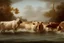 Placeholder: cows downing in deep water by Correggio