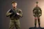 Placeholder: G.I. Joe doll soldier Donald Trump, gun,boots, helm, beret, high definition