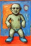 Placeholder: Faustian Bargain; in the style of Philip Guston