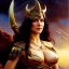 Placeholder: portrait 'beautiful Sexy Busty Dejah Thoris',braided long hair,horned helmet, celtic tattoed,crystal clear green eyes,painting by gaston bussiere, greg rutkowski, yoji shinkawa, yoshitaka amano, tsutomu nihei, donato giancola, tim hildebrandt, oil on canvas, cinematic composition, extreme detail,fit full head inside picture,32k