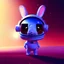Placeholder: pixar style cute rabbit astronaut in space, blender 3D