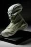 Placeholder: 3d alien shaped Nike sneaker design by Ron Mueck