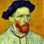 Placeholder: Portrait of a priest by Van Gogh