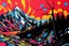 Placeholder: pop art pixels 1000 images i think to myself,,,,, what a wonderful world